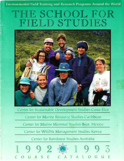 SFS 1992-93 Catalog Cover