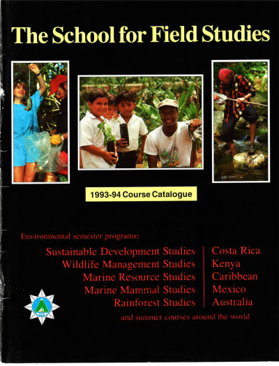 SFS 1993-94 Catalog Cover