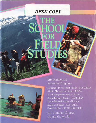 SFS 1994-95 Catalog Cover