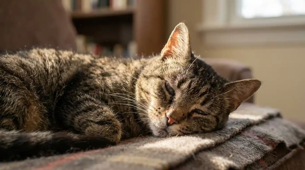 Senior Cat Care: When to Worry About Weight Loss and Sleep?