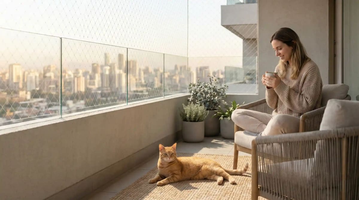 Apartment Balcony Safety: How to Build a Renter-Friendly 'Catio'