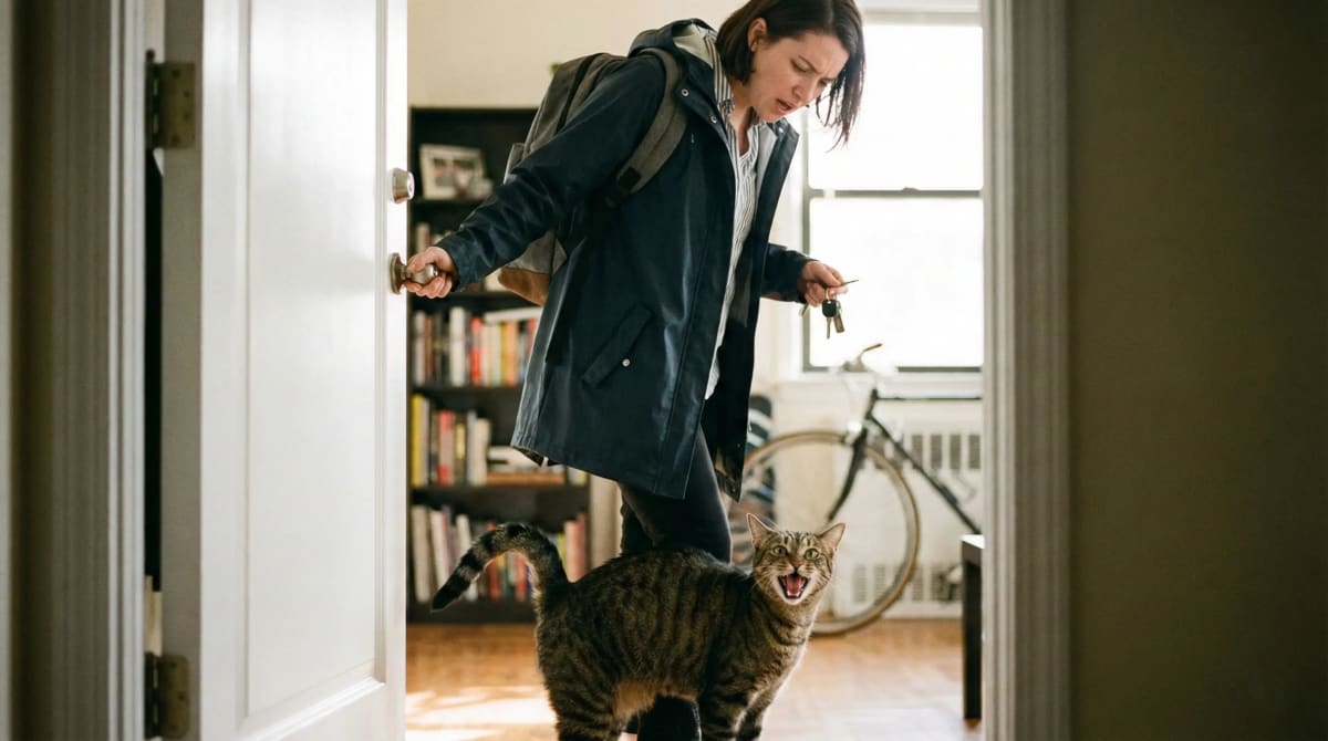 Cat Separation Anxiety: How to Keep Your Apartment Cat Happy While You're at Work