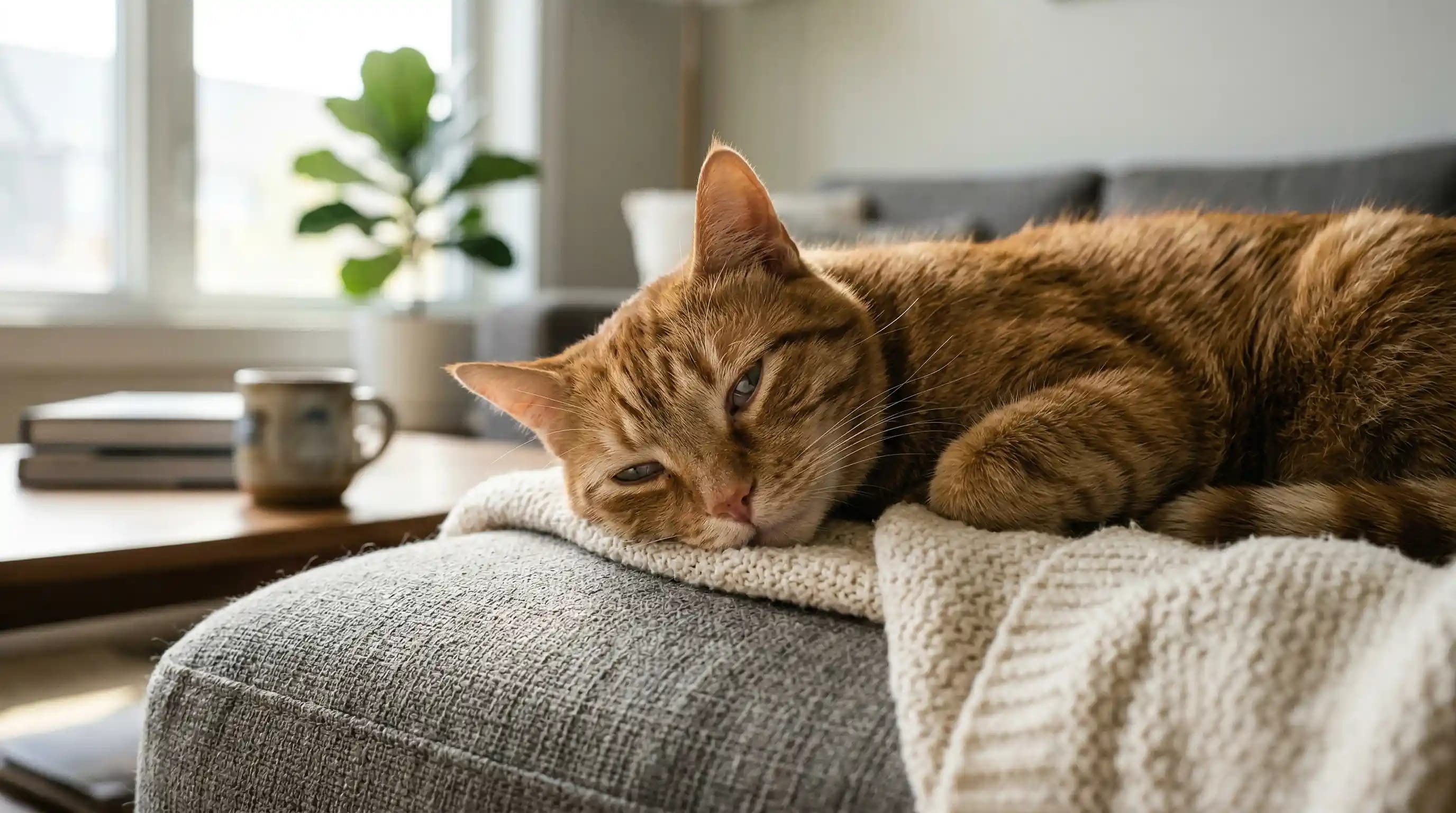 Why Do Cats Sleep With Their Eyes Open? What It Really Means