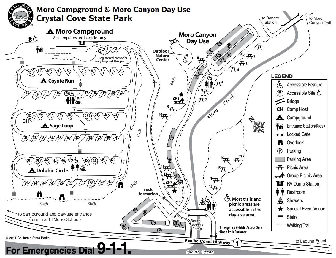 Crystal Cove State Park Campground All You Need to Know