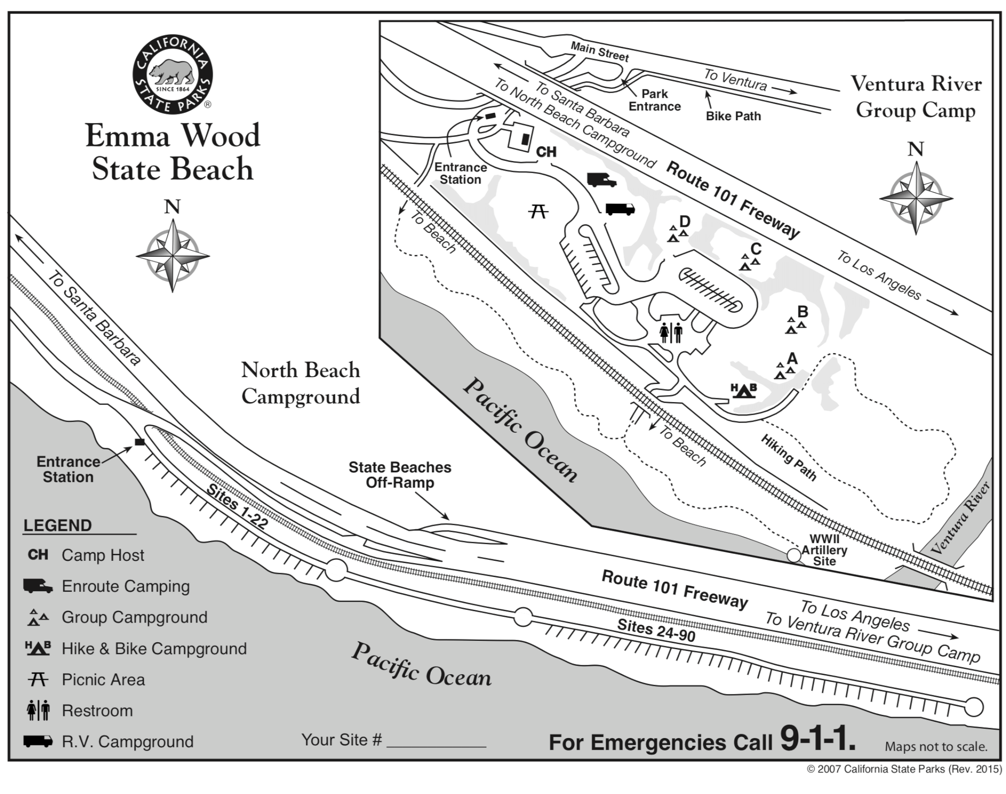 Emma Wood State Beach Campground All You Need to Know