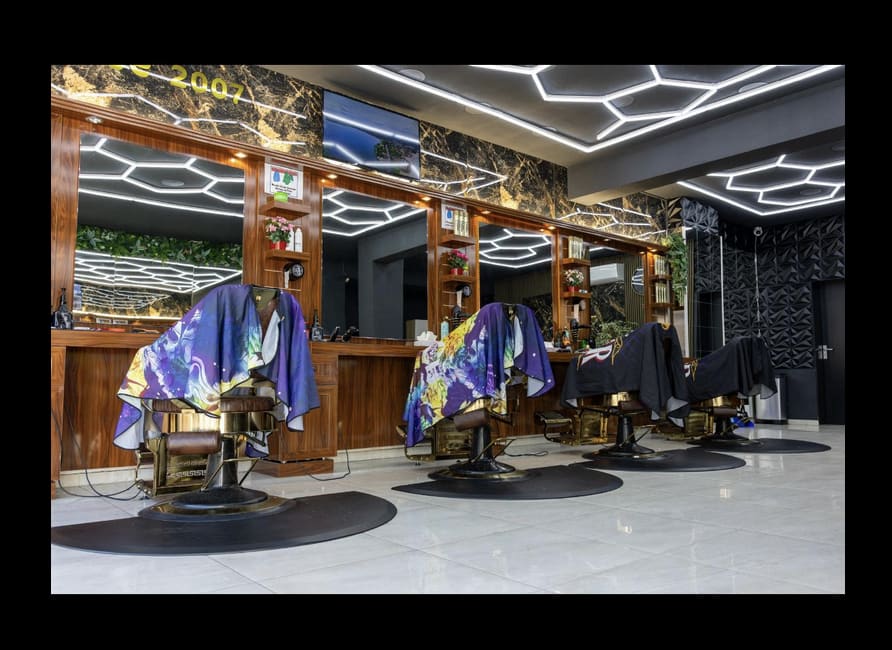 Allure Barber Geleen sharp haircut result