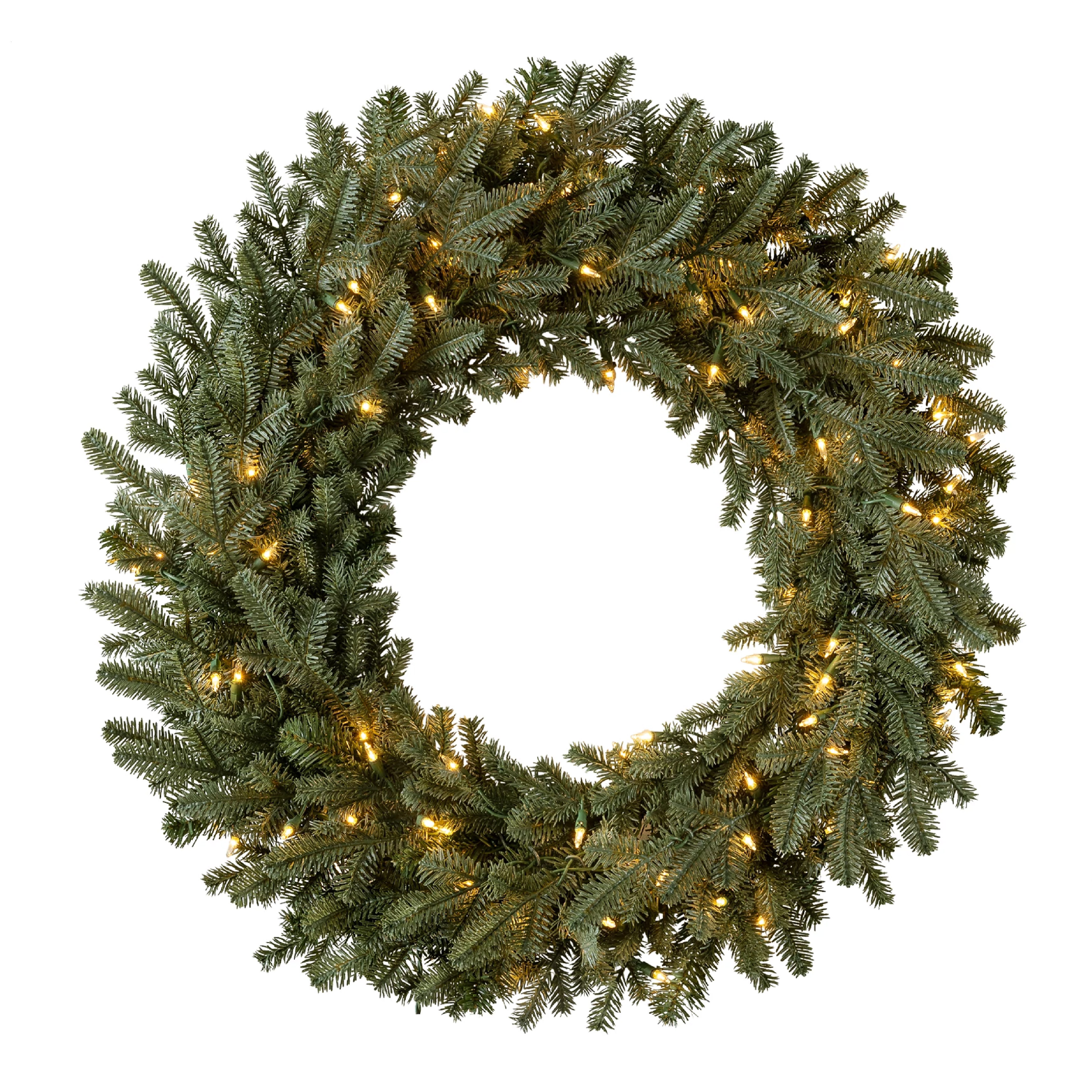 Grand Fir Wreath 24 in (Clear)