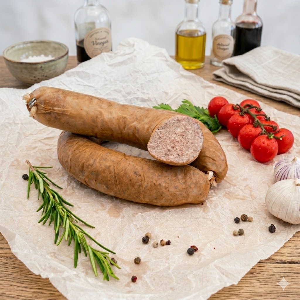 Hausmacher Leberwurst im Ring
