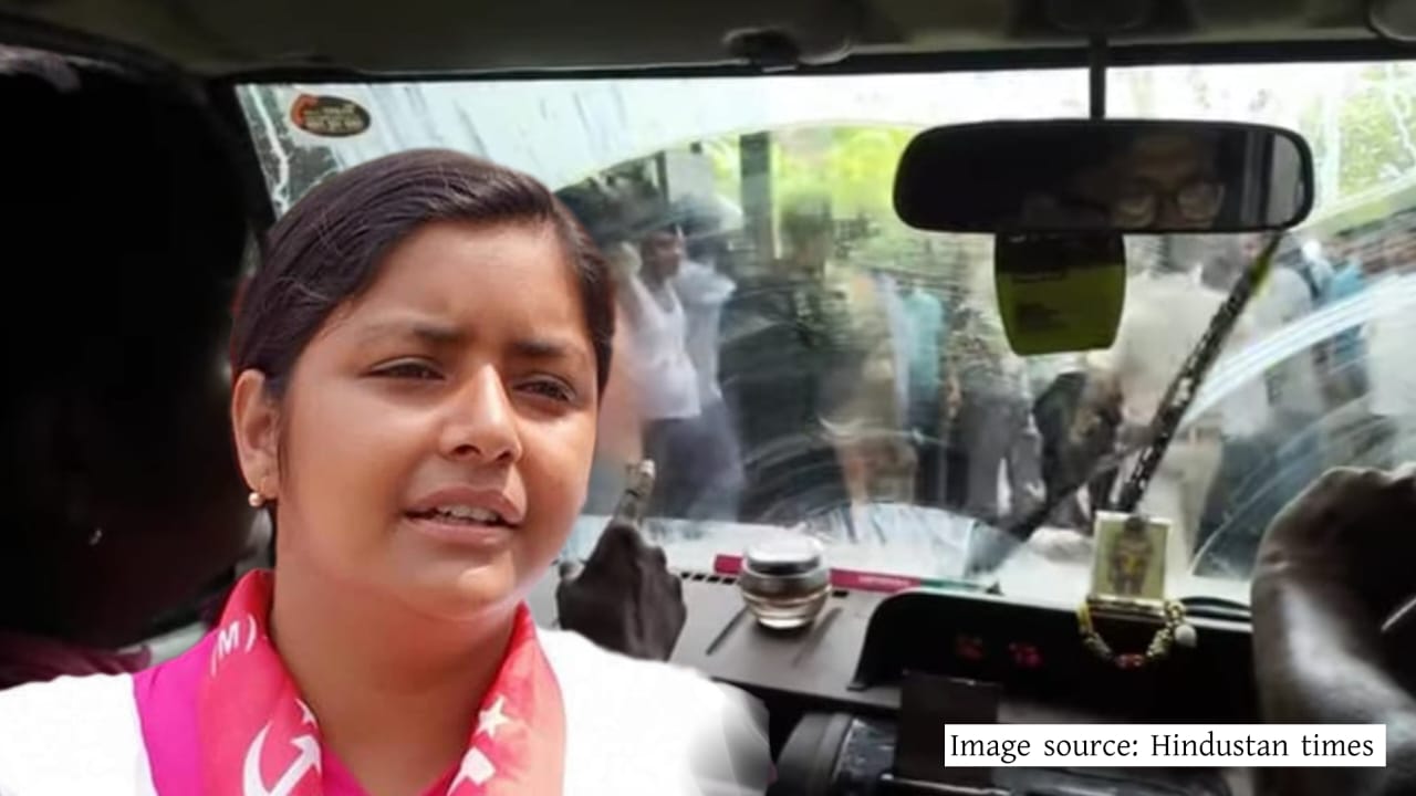 শীতলকুচিতে রাজনৈতিক উত্তাপ, মীনাক্ষী মুখোপাধ্যায়ের কনভয় লক্ষ্য করে ডিমবৃষ্টির অভিযোগ