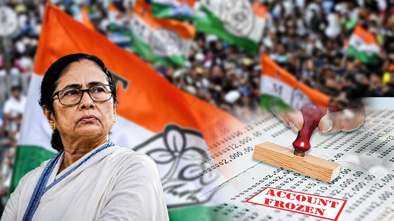 স্বস্তির রেশ কাটার আগেই বড় ধাক্কা, কালীঘাট তৃণমূলের ১৫ অ্যাকাউন্টে ফ্রিজ