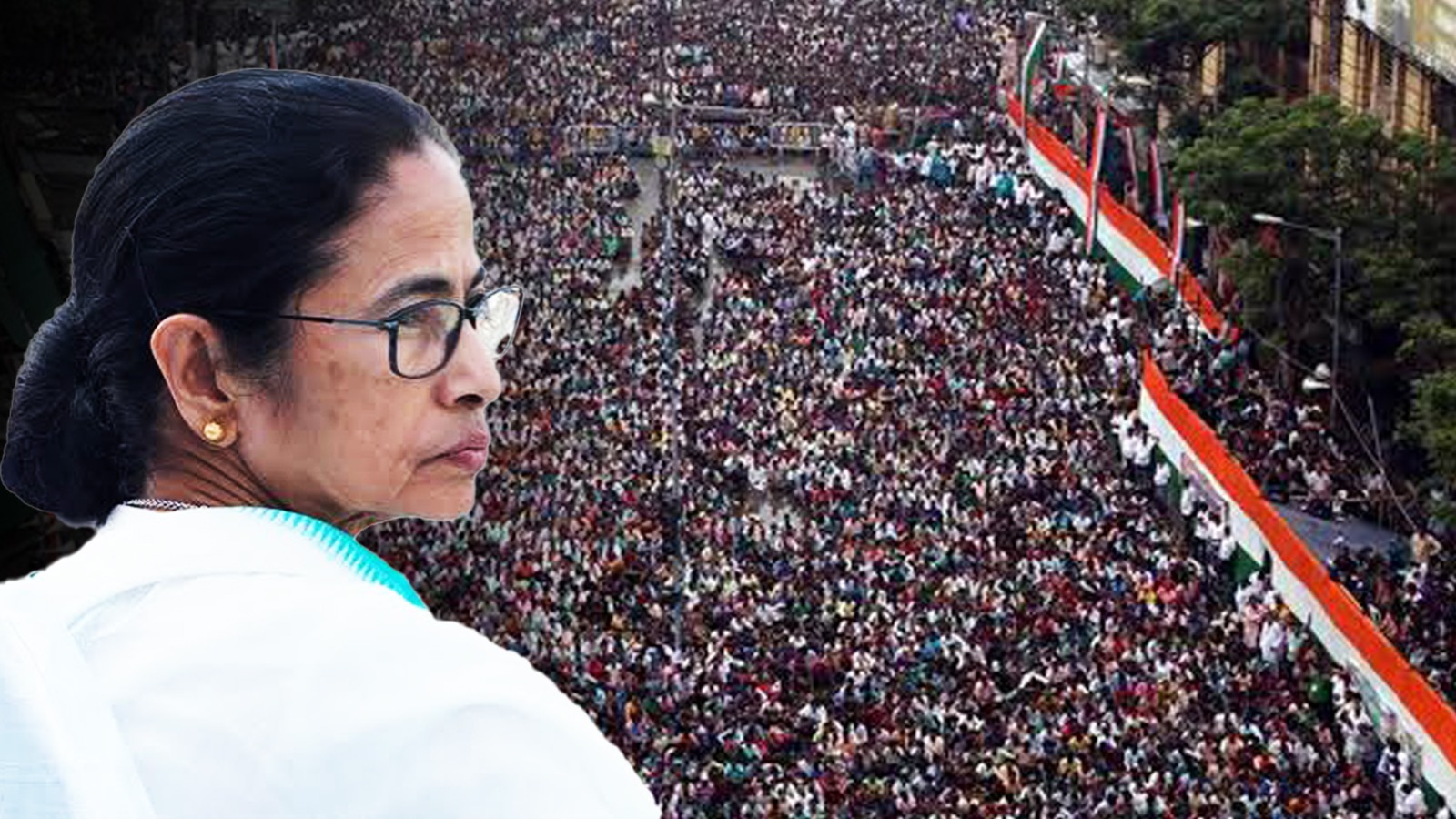 শহিদ দিবসে রক্তঝরা স্মৃতির আবেগে মমতার অগ্নিশপথ