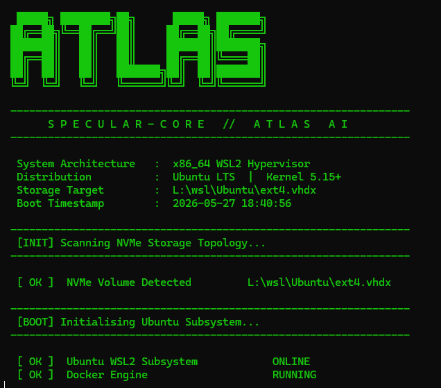 ATLAS boot sequence