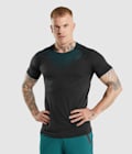 Black/Teal