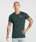 Dark Green Print