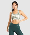 Light Green Camo Print