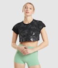 Black Camo Print