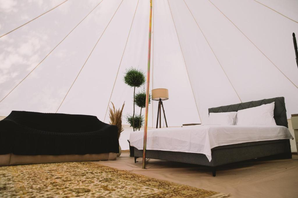 Glamping setup