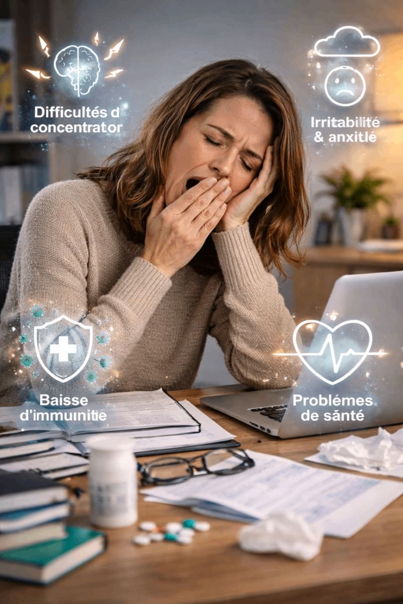 Conséquences des troubles du sommeil