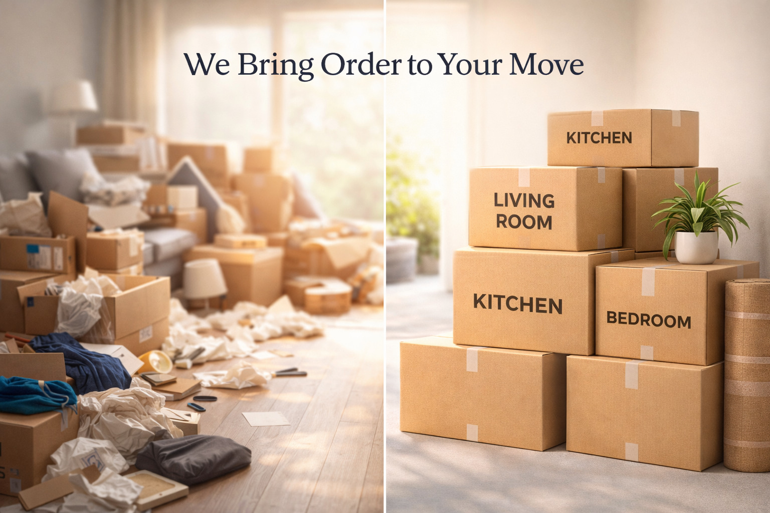 organised house shifting process for beginners