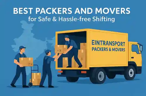 Eintransport movers loading boxes into a truck