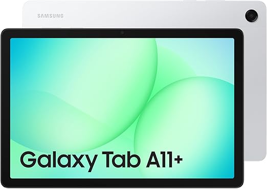Samsung Galaxy Tab A11+, WiFi, Android Tablet, Silver, 6GB RAM, 128GB Storage, 11" Screen