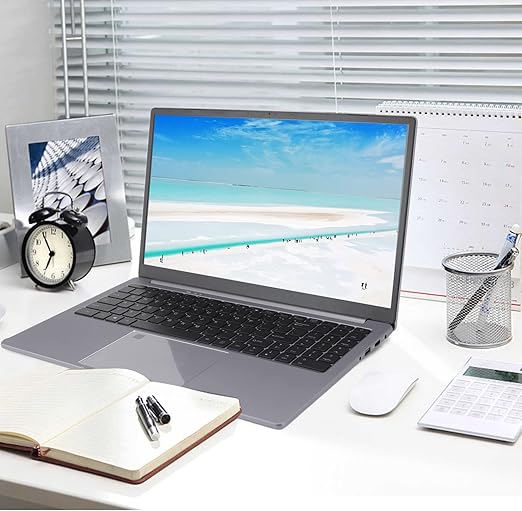 HP 15.5in Laptop, 12GB 256GB SSD, FHD IPS Display — image 1