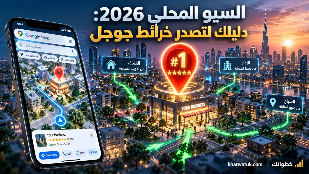 دليل السيو المحلي Local SEO وتصدر خرائط جوجل 2026 - خطواتك
