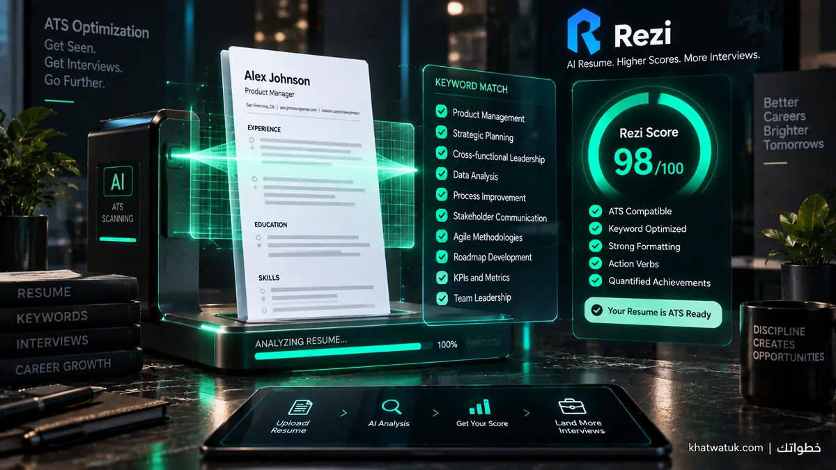 Rezi 23-Metric Real-Time ATS Resume Scanner and Scoring Engine