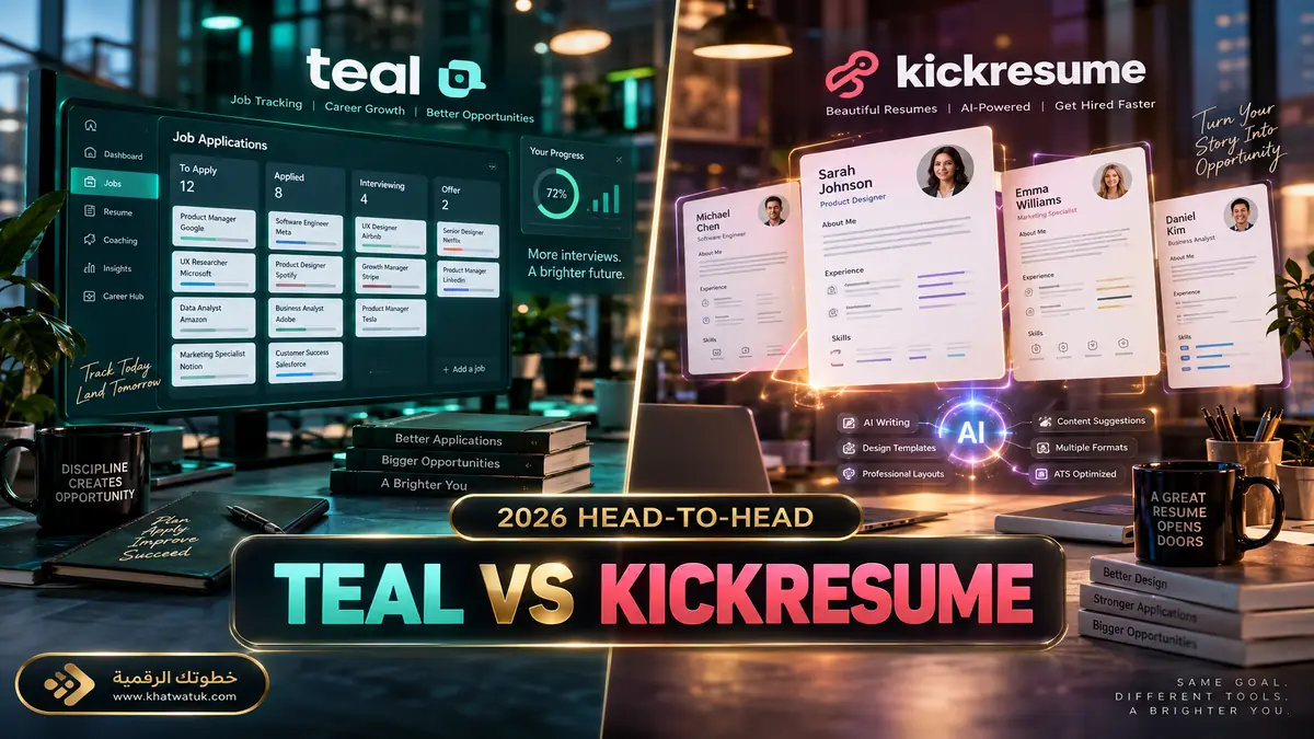 Teal vs Kickresume 2026: Comprehensive AI Resume Builder Comparison