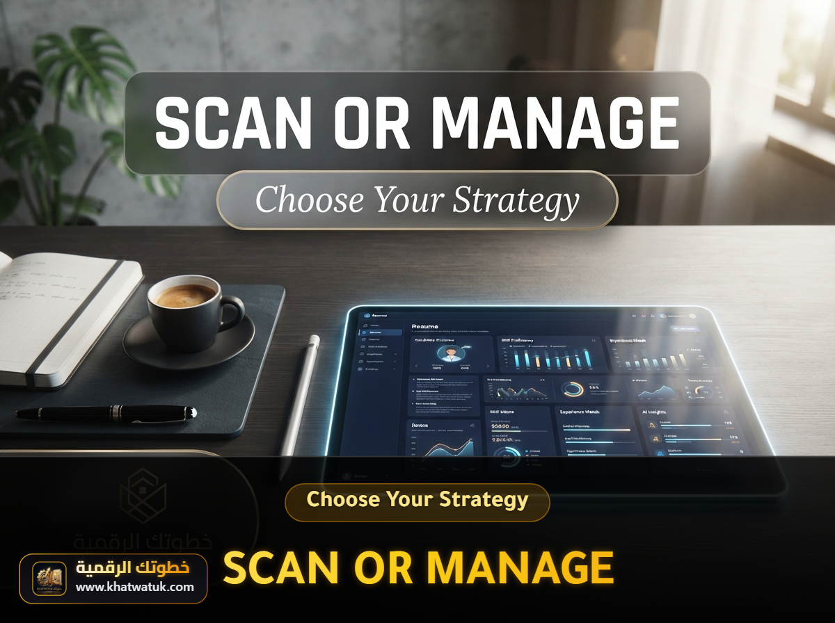 Comparison of ATS resume scanning and career management strategies
