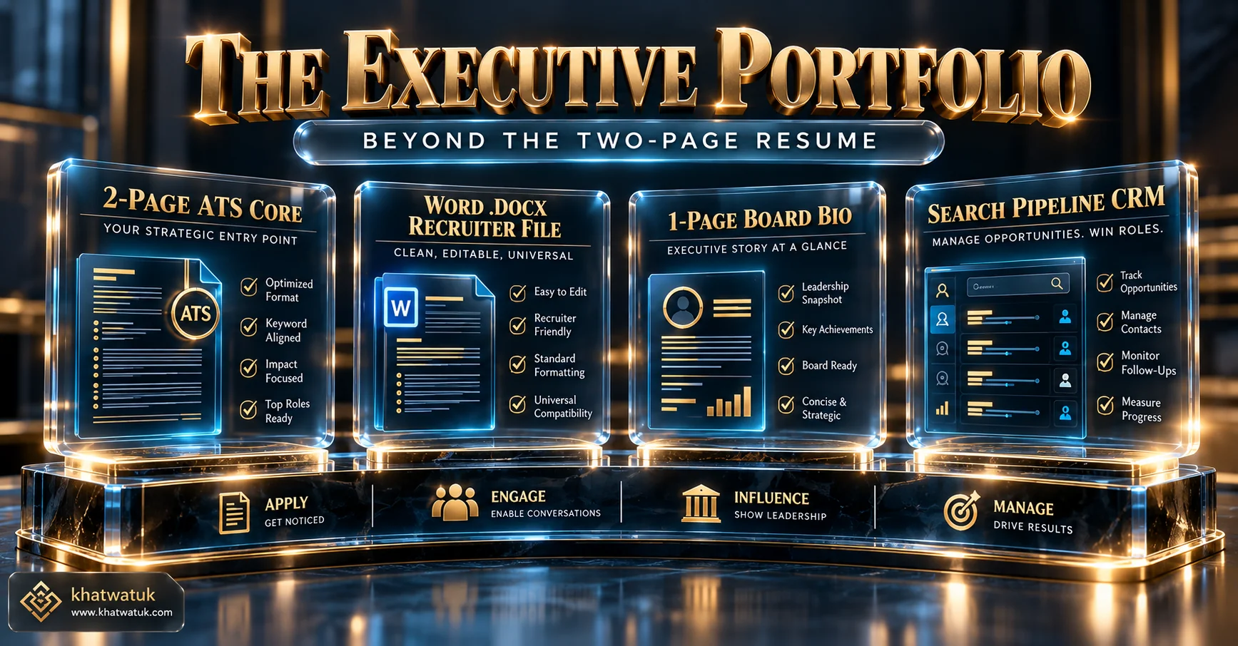 The Four Pillars of an Executive Career Portfolio Framework