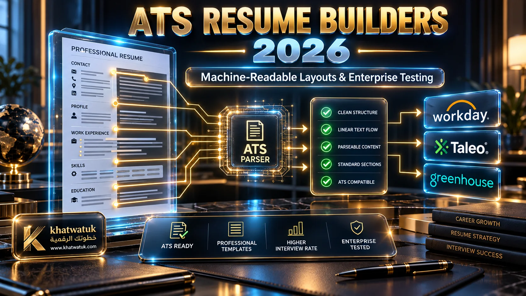 Best ATS friendly resume builders in 2026 tested for applicant tracking system compatibility