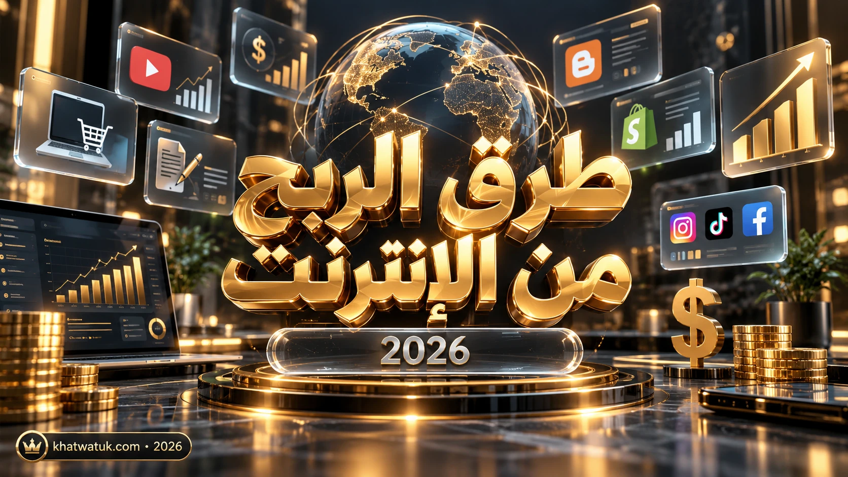 طرق الربح من الإنترنت 2026