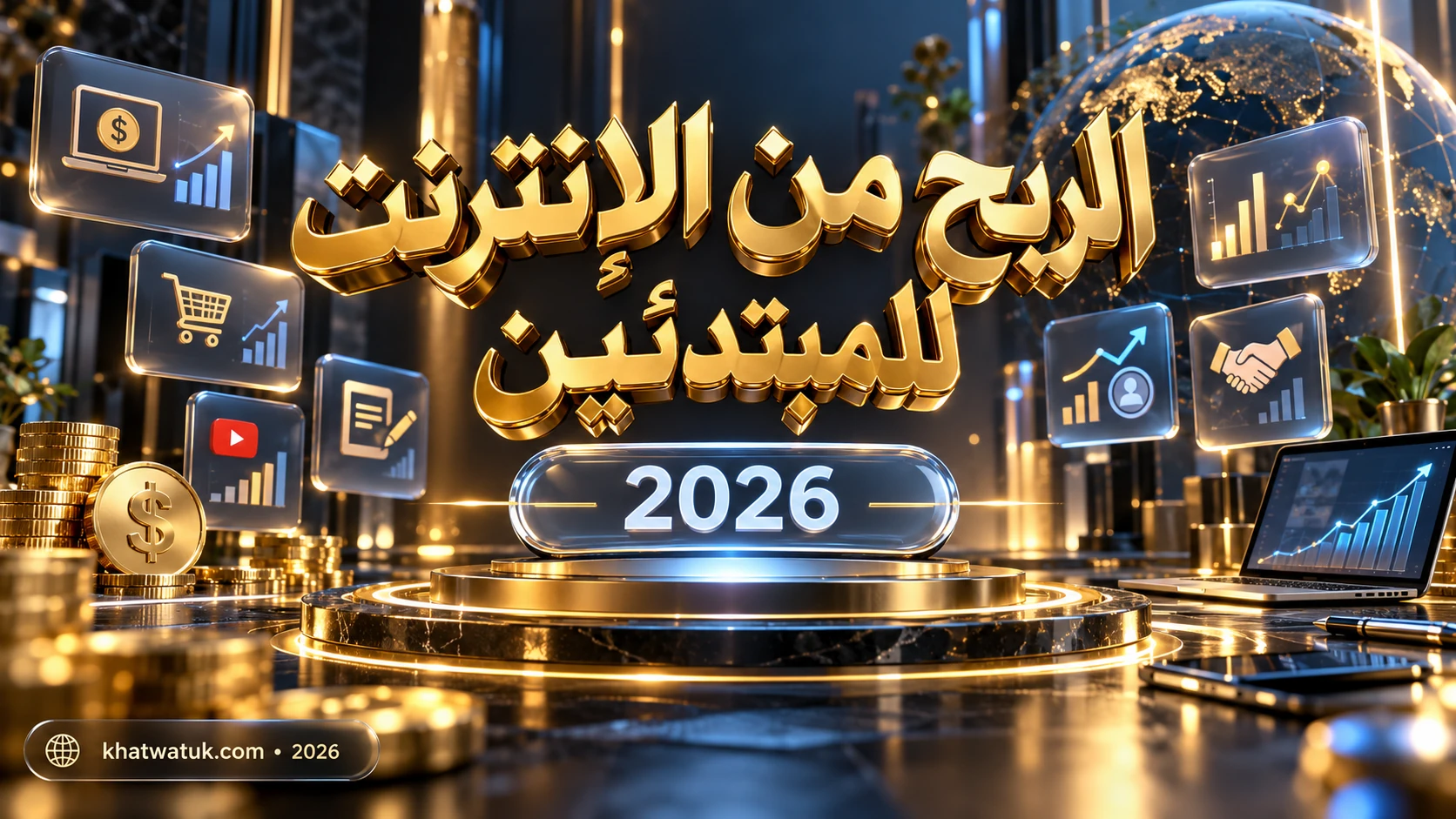 الربح من الإنترنت للمبتدئين 2026