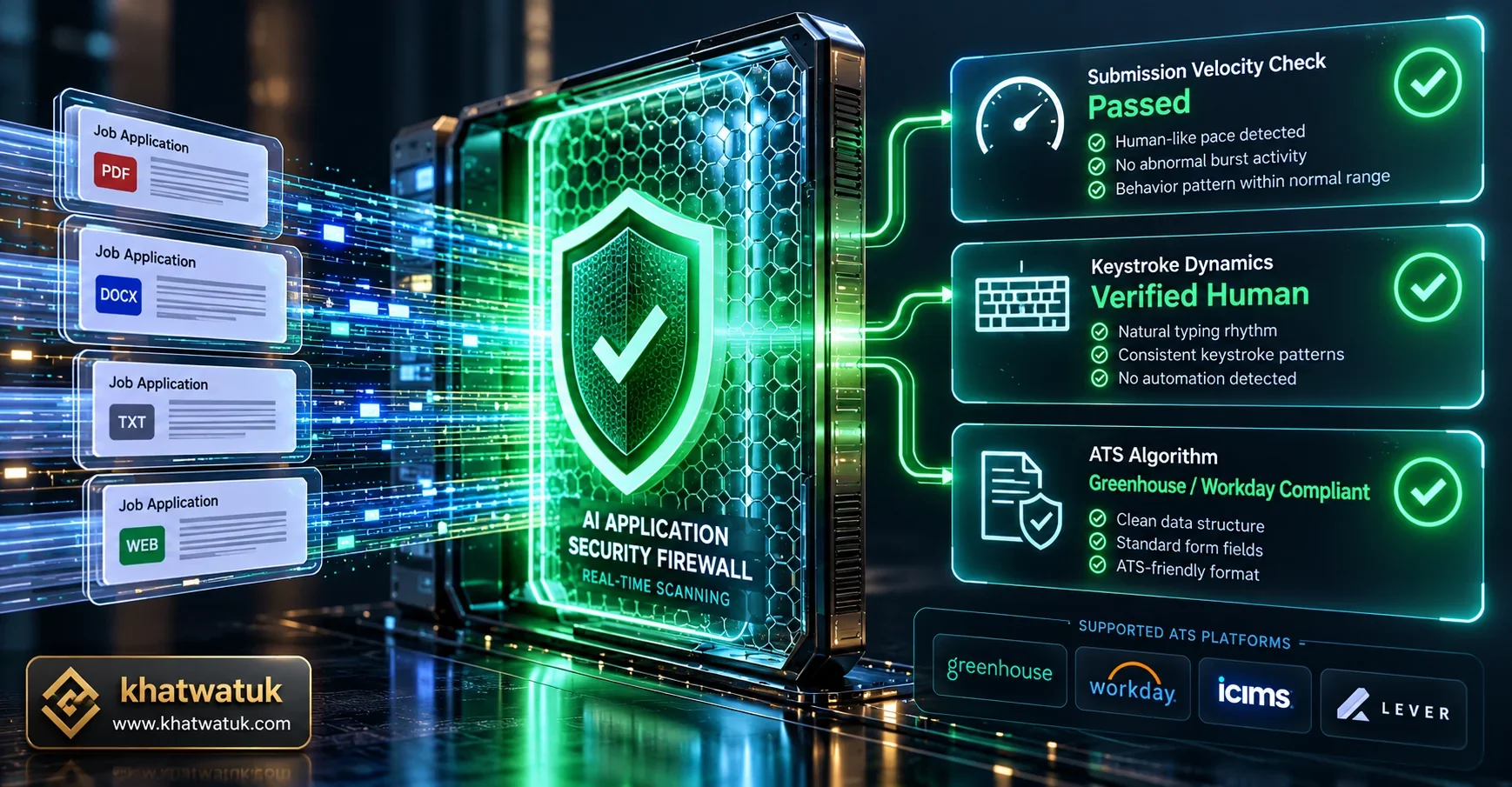 How Corporate ATS Detects AI Job Application Bots Technical Diagram