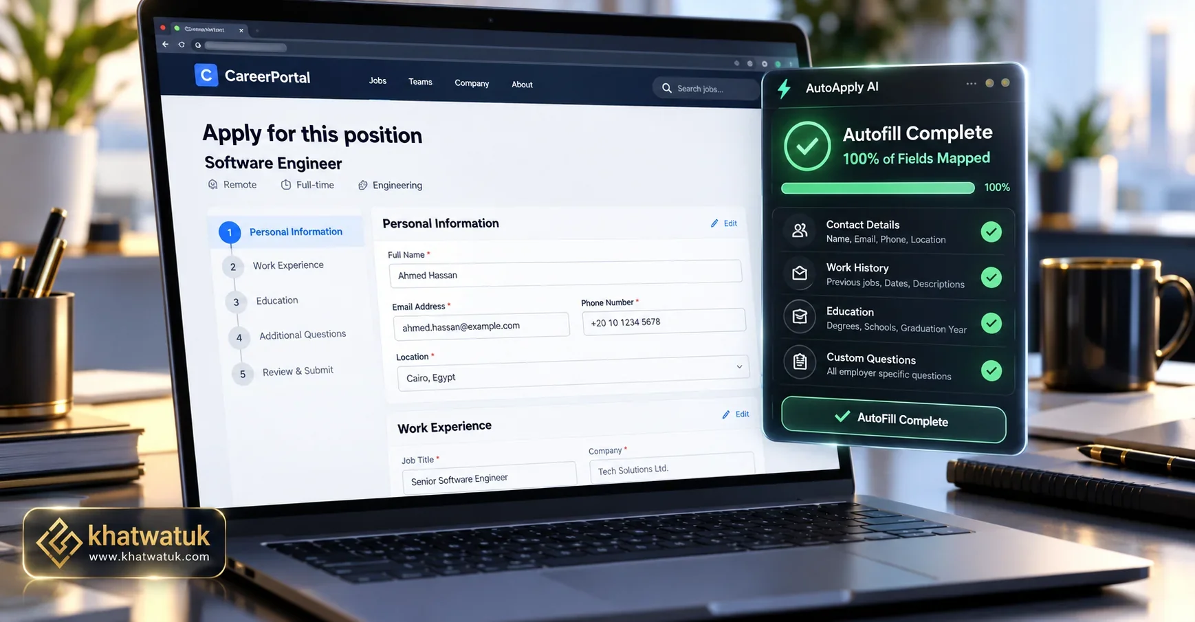 Simplify Smart Autofill Chrome Extension Workflow on Workday Portal