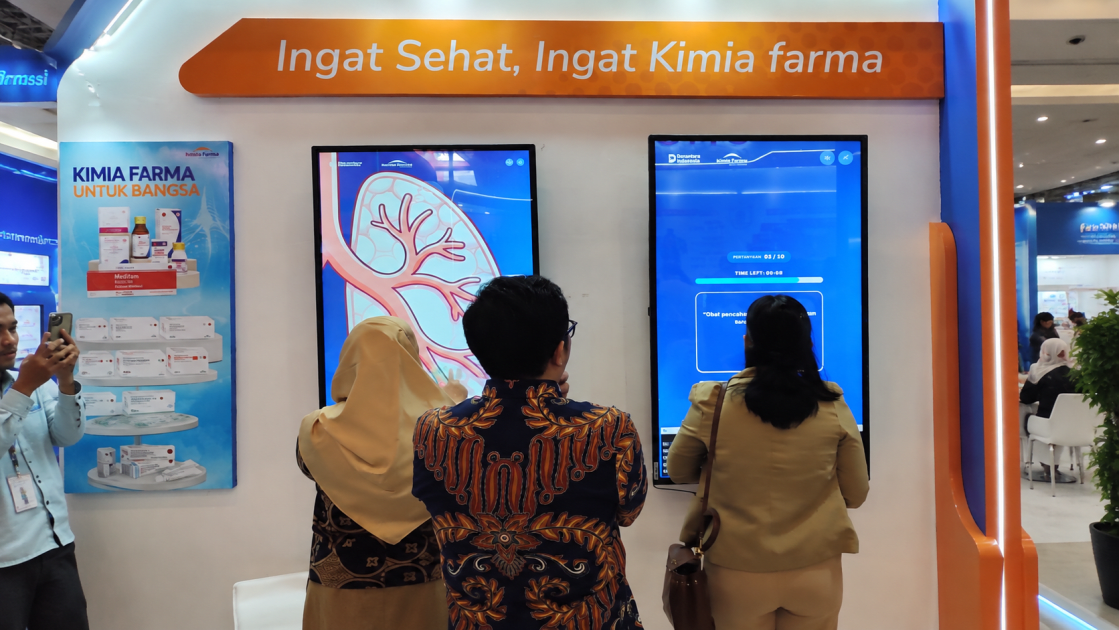 600+ Visitor Berhasil Dibawa ke Booth Kimia Farma Lewat Interactive Games