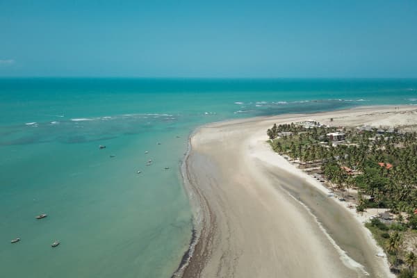 Praia paradisíaca em Icaraizinho e Moitas
