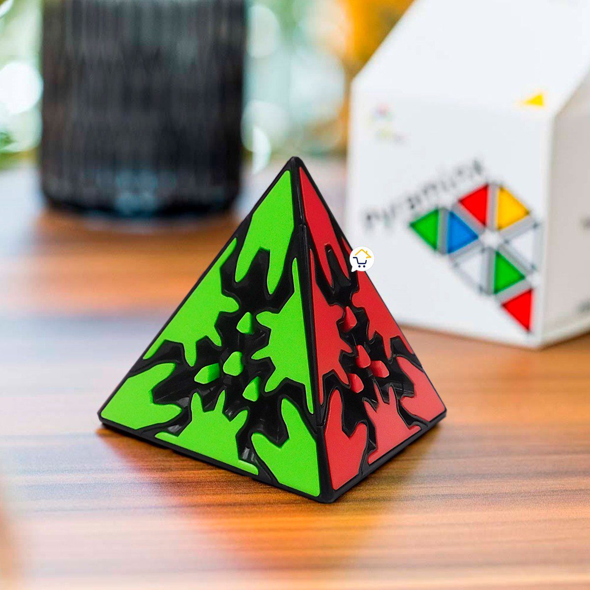 Cubo Pyraminx Engrane