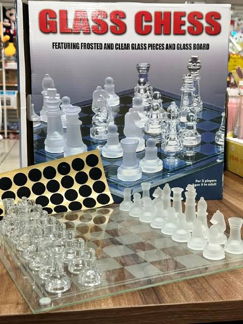 Ajedrez de cristal MEZA MAGIC STORE