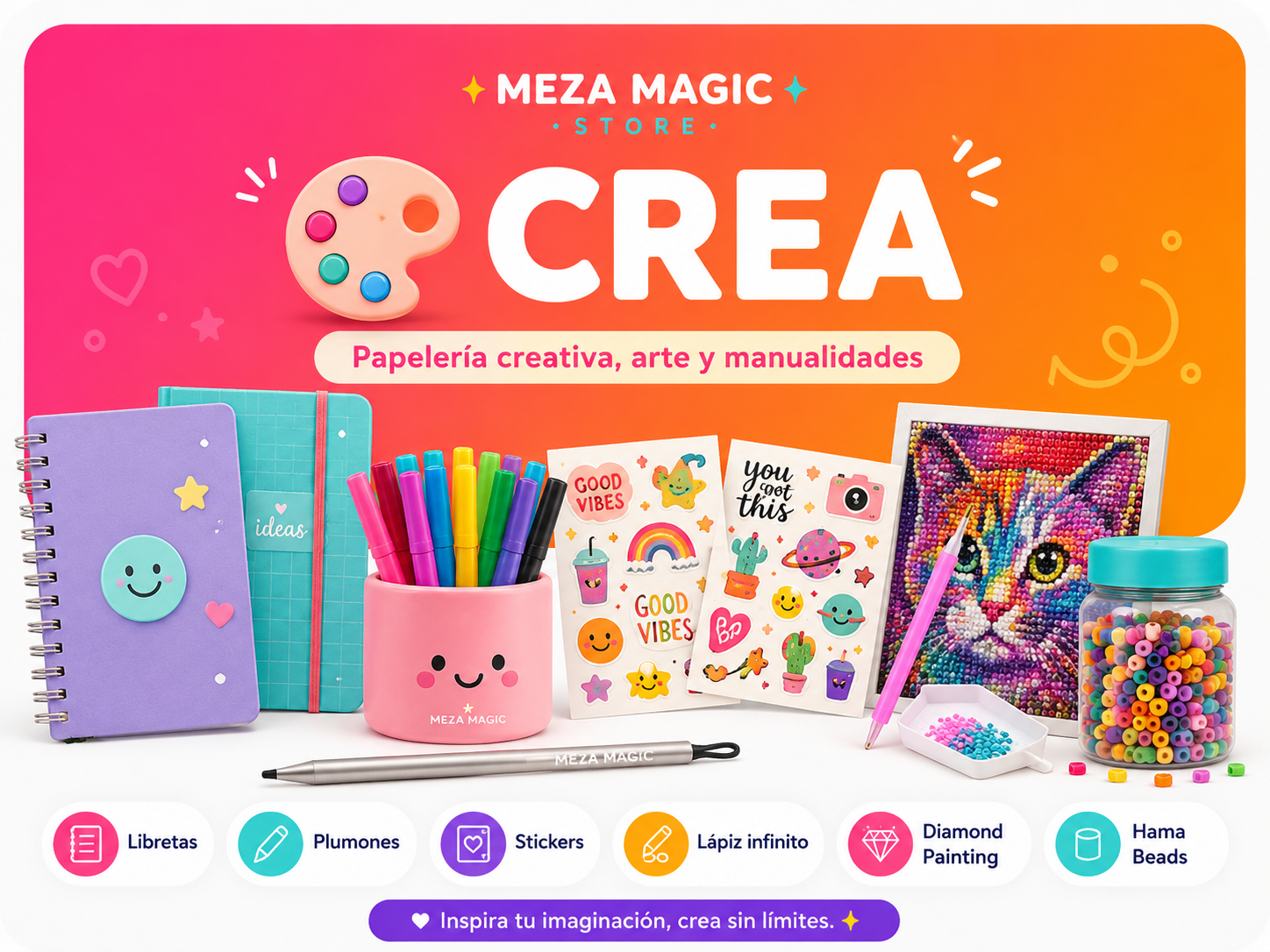 Crea MEZA MAGIC STORE