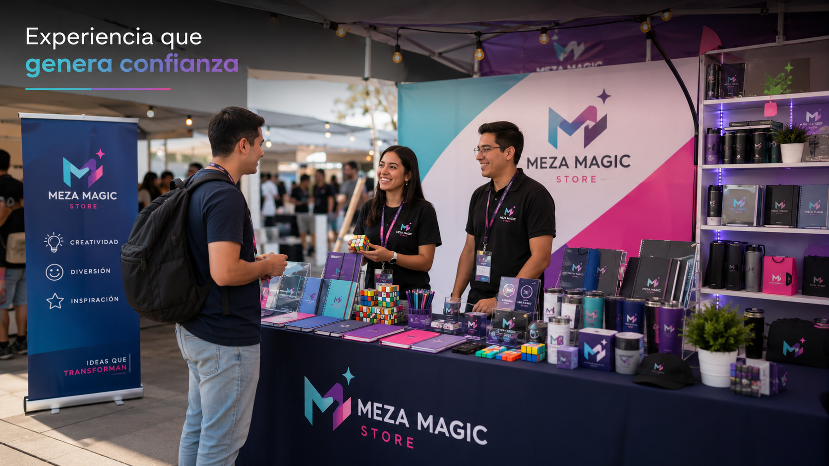 Experiencia que genera confianza MEZA MAGIC STORE
