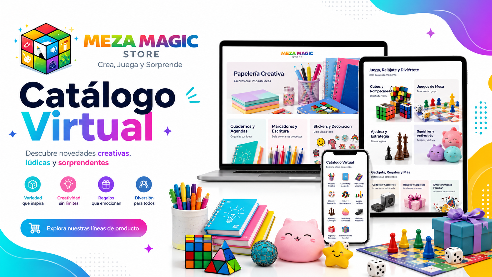 Catálogo virtual MEZA MAGIC STORE