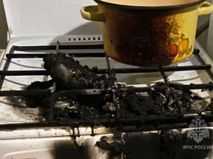В Кинешме в частном доме горела кухня