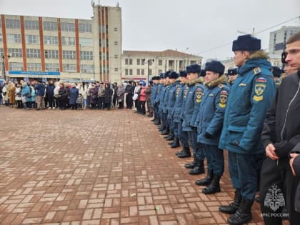 Личный состав Академии почтил память мирных людей, погибших при теракте в «Крокус Сити Холле»