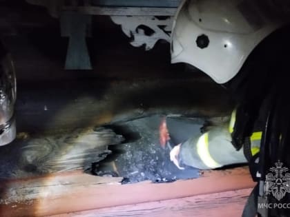 В области зафиксирована первая жертва пожара в новом году