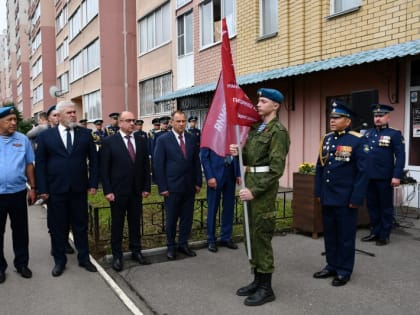 Открытие улиц Героев Российской Федерации в честь воинов-десантников