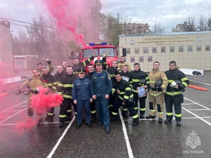 В Ивановской пожарно-спасательной академии прошли соревнования 