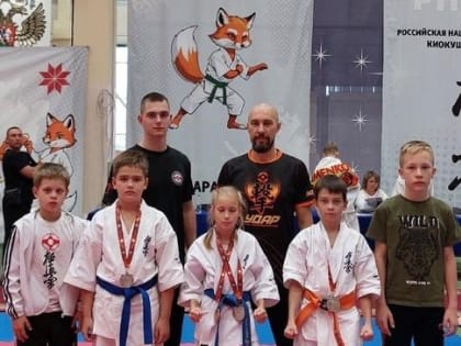Успехи спортсменов на открытом первенстве города по киокусинкай