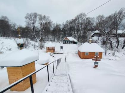 В Наволоках провести обряд священного омовения можно будет на территории ключа – родничка в честь Преподобного Тихона Лухского